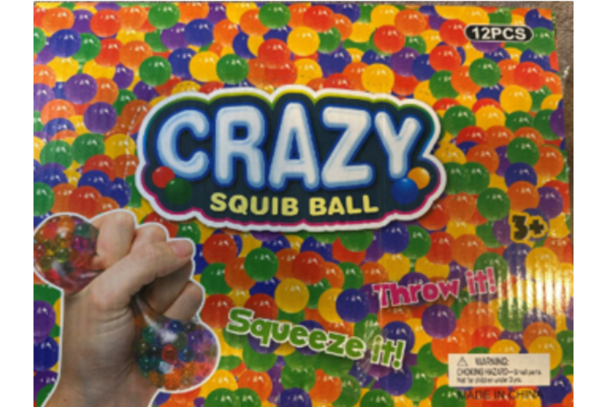 Several squishy toys have been recalled in California.